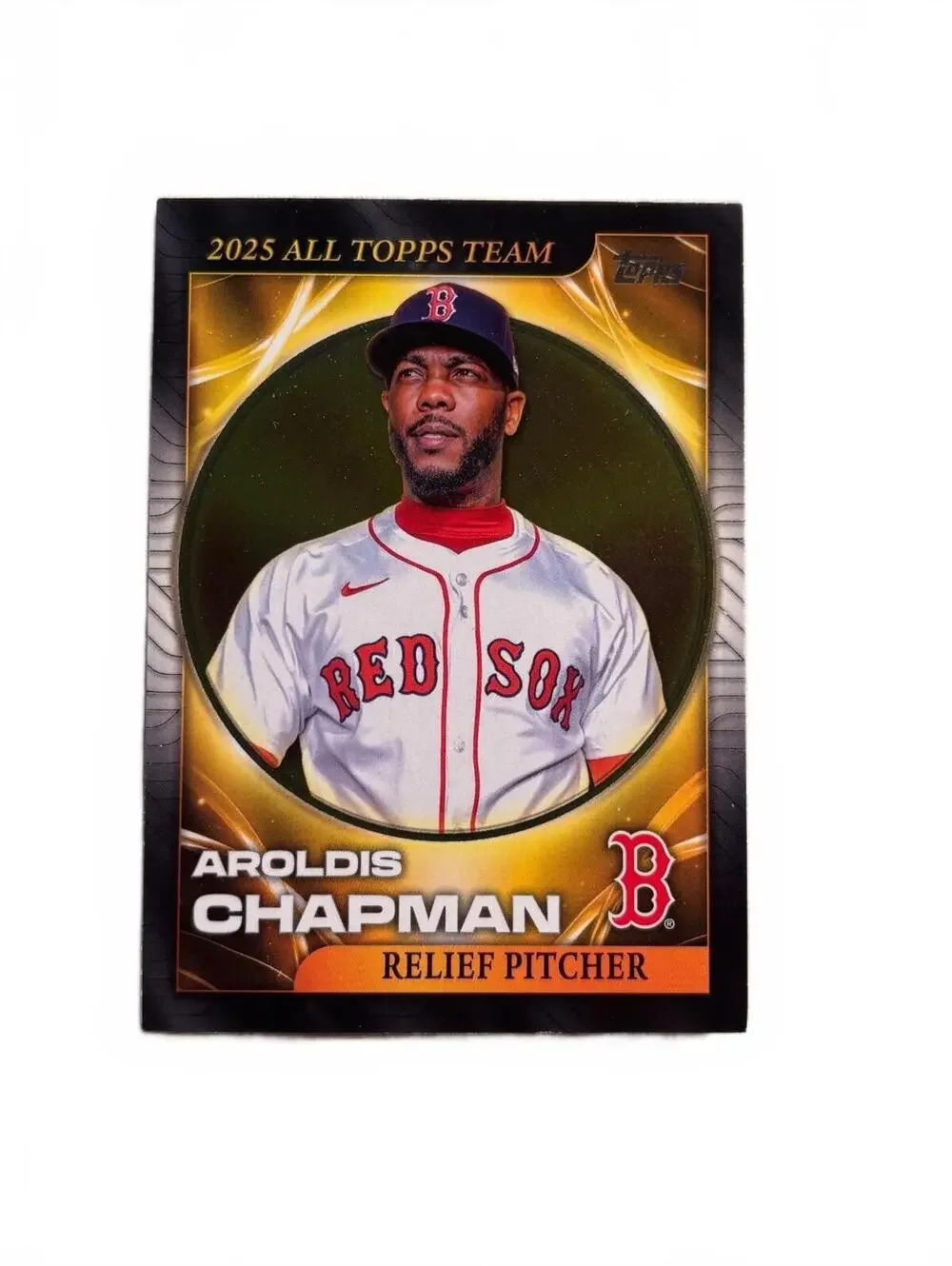 2025 Topps Aroldis Chapman Boston Red Sox Relief Pitcher MLB